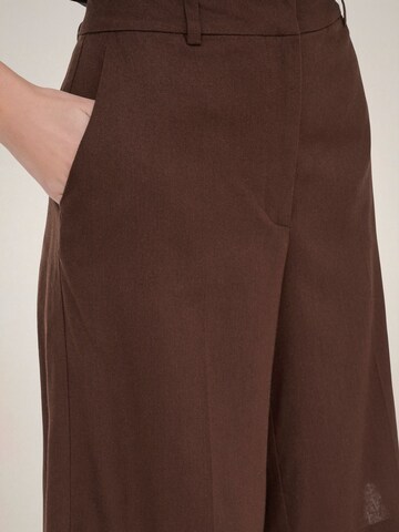 JDY Loosefit Broek 'JDYNaomi' in Bruin
