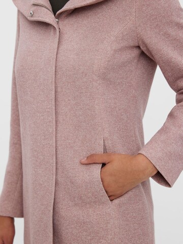 VERO MODA Tussenmantel in Roze
