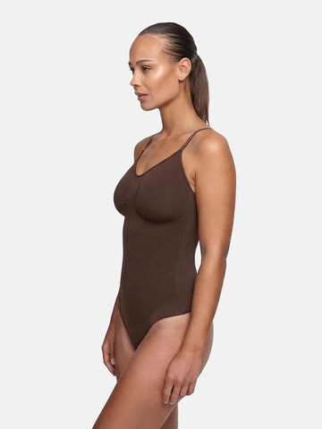 cfab - Body moldeador 'Bodysuit Sculpting Shapewear mit Slip' en marrón