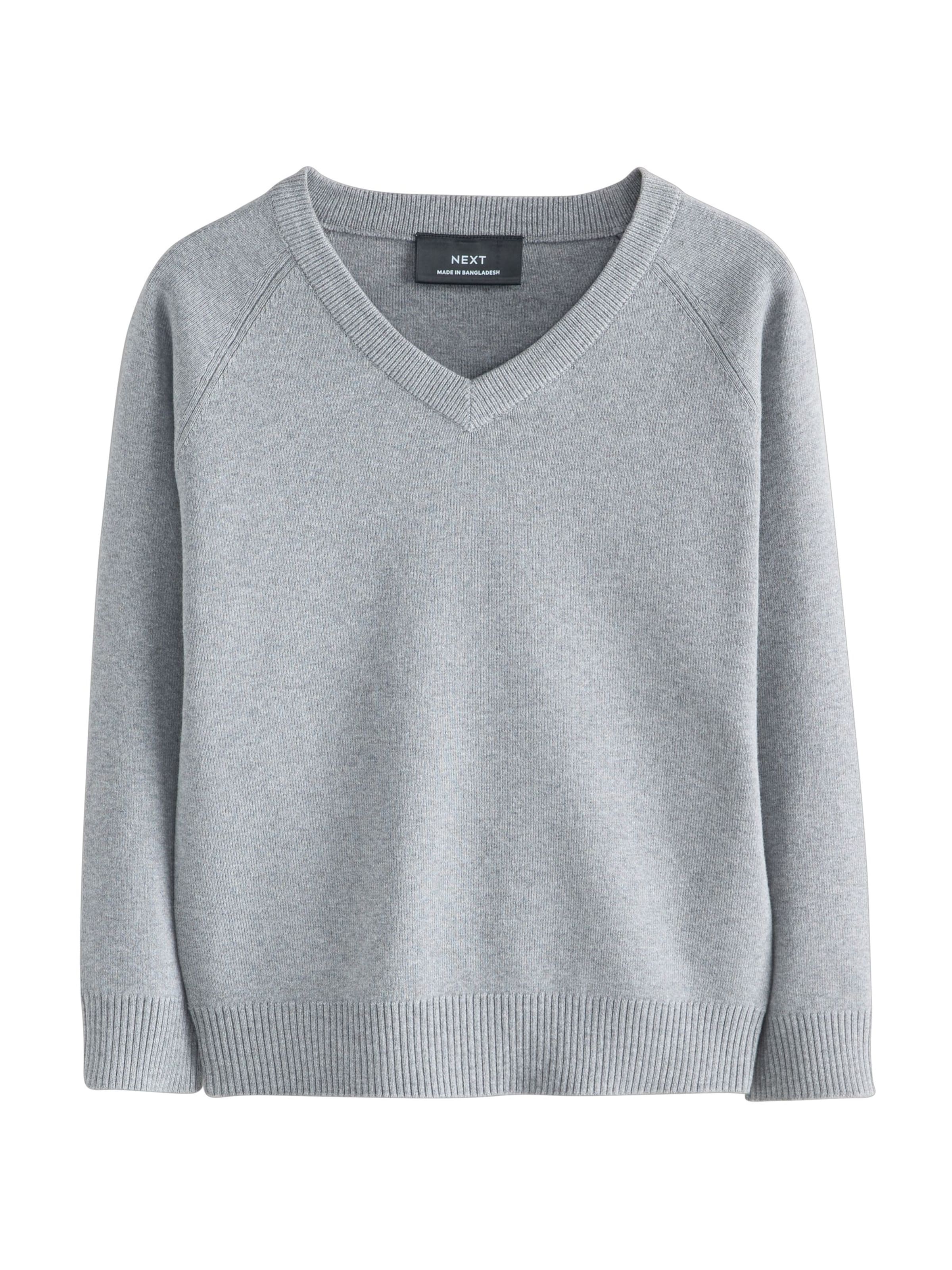 Next Sweater in Grey: front