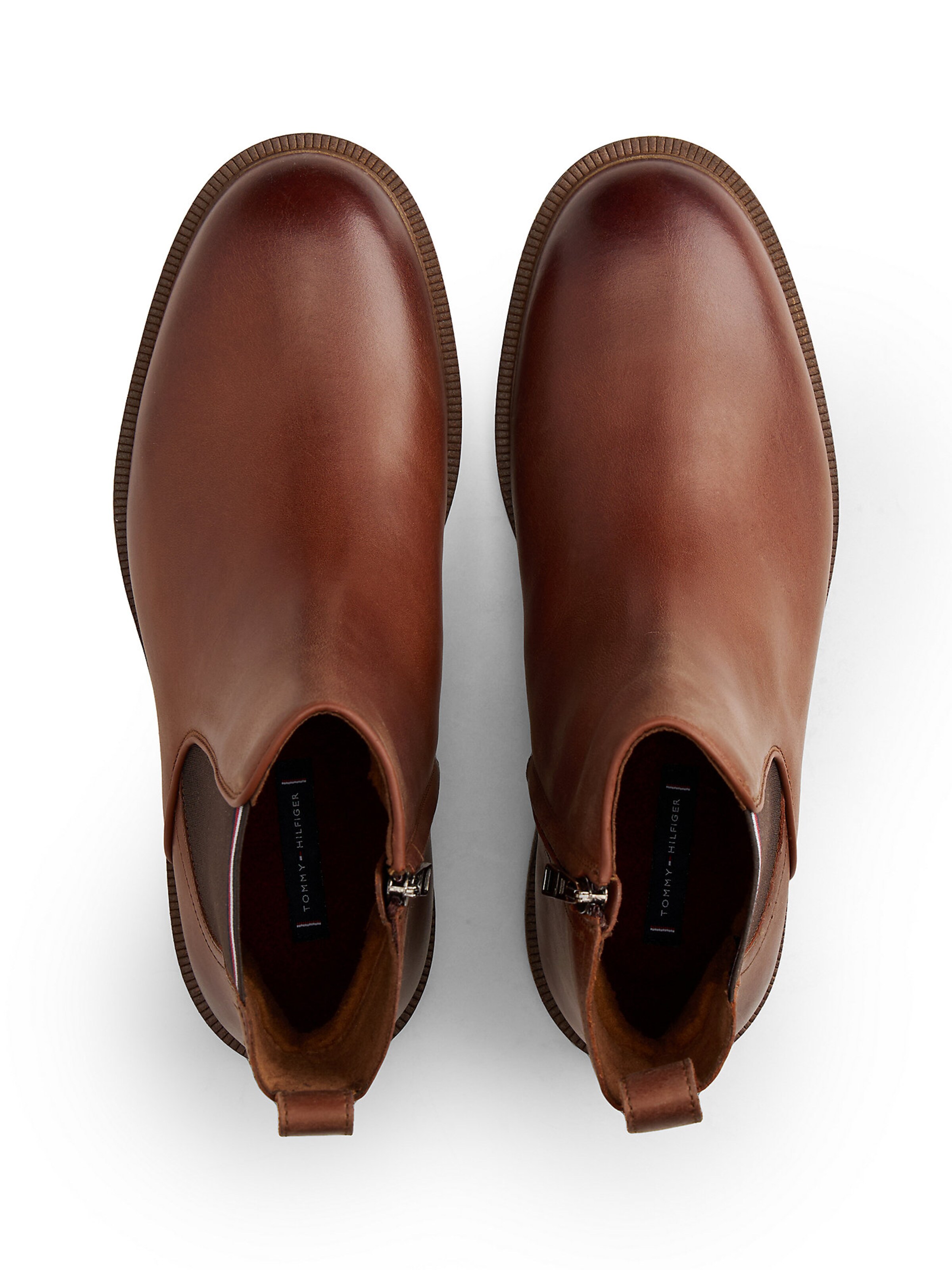 TOMMY HILFIGER Chelsea boots in Brown