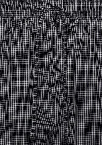 s.Oliver Slimfit Pyjamahose in Schwarz