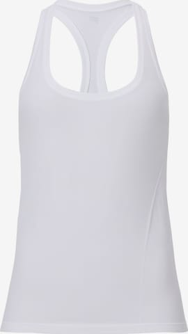 Fabletics Top 'FEATHER TECH+ RACERBACK TANK' in Weiß: Vorderseite