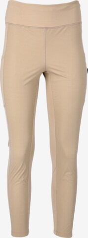 ENDURANCE Skinny Sporthose 'Janney' in Beige: predná strana