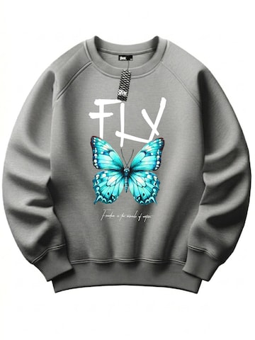 RMK Sweatshirt in Grau: Vorderseite