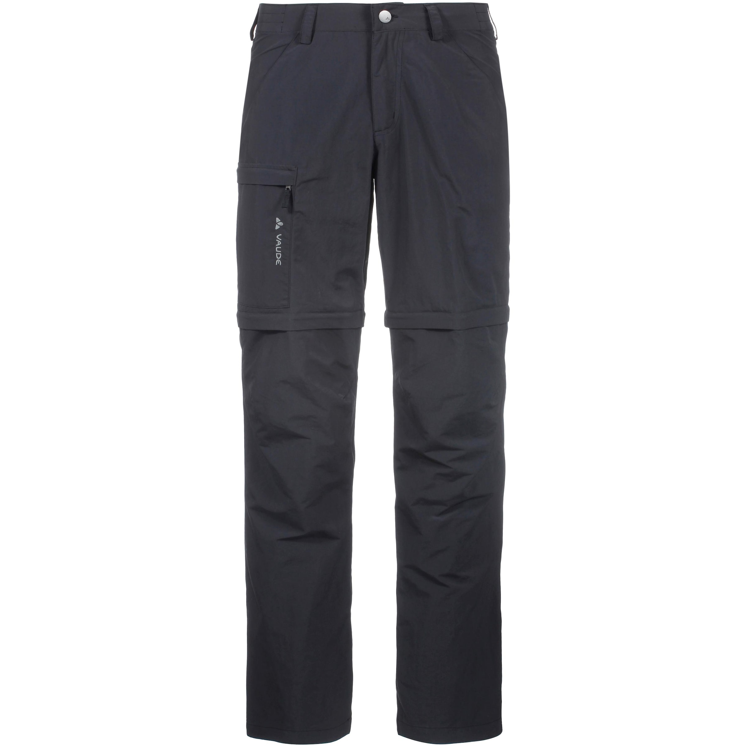 VAUDE Outdoor trousers 'Farley' in Black: front