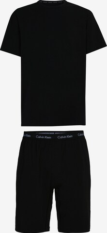 Calvin Klein Underwear Pyjama kort in Zwart: voorkant