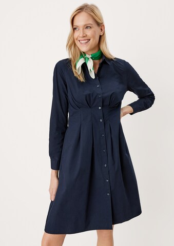 s.Oliver Kleid in Blau: Vorderseite