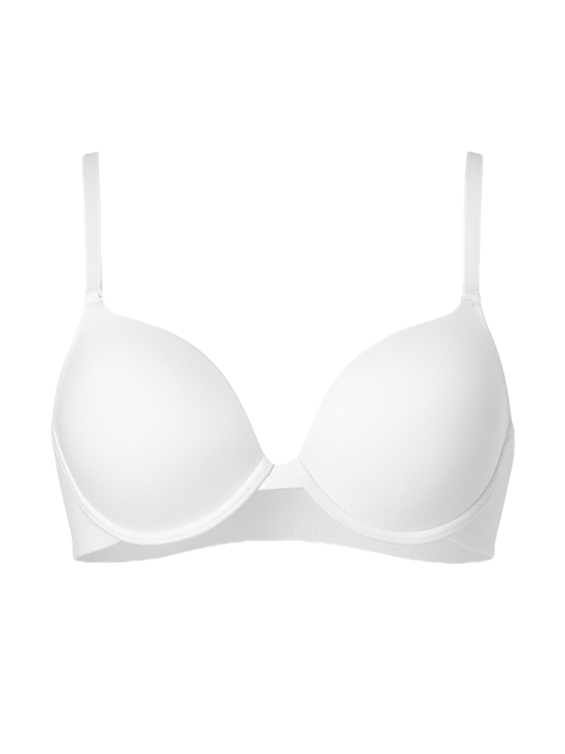 Push-up Soutien-gorge C&City en blanc : devant