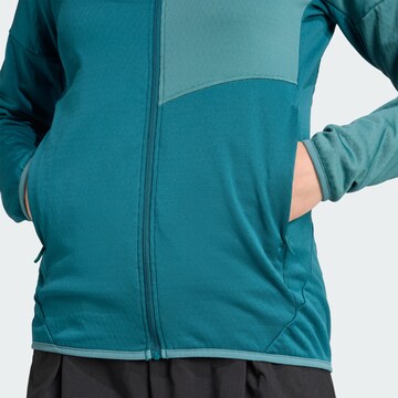 ADIDAS TERREX Funktionsfleecejacke 'Xperior' in Grün