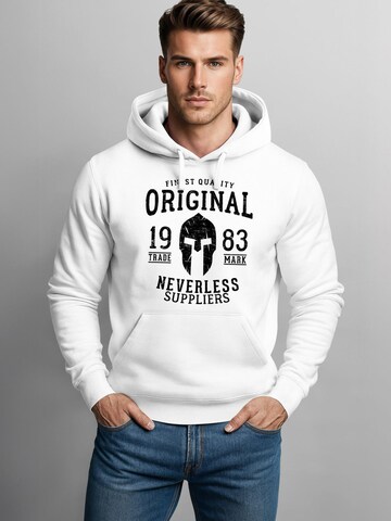 Neverless Sweatshirt 'Gladiator' in White: front