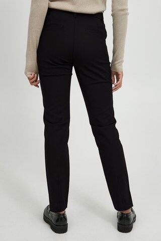 PULZ Jeans Regular Broek 'BINDY HW' in Zwart