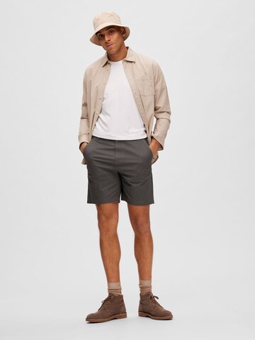 SELECTED HOMME Regular Chino trousers in Grey