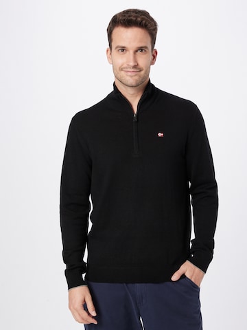 NAPAPIJRI Sweater 'DAMAVAND' in Black: front
