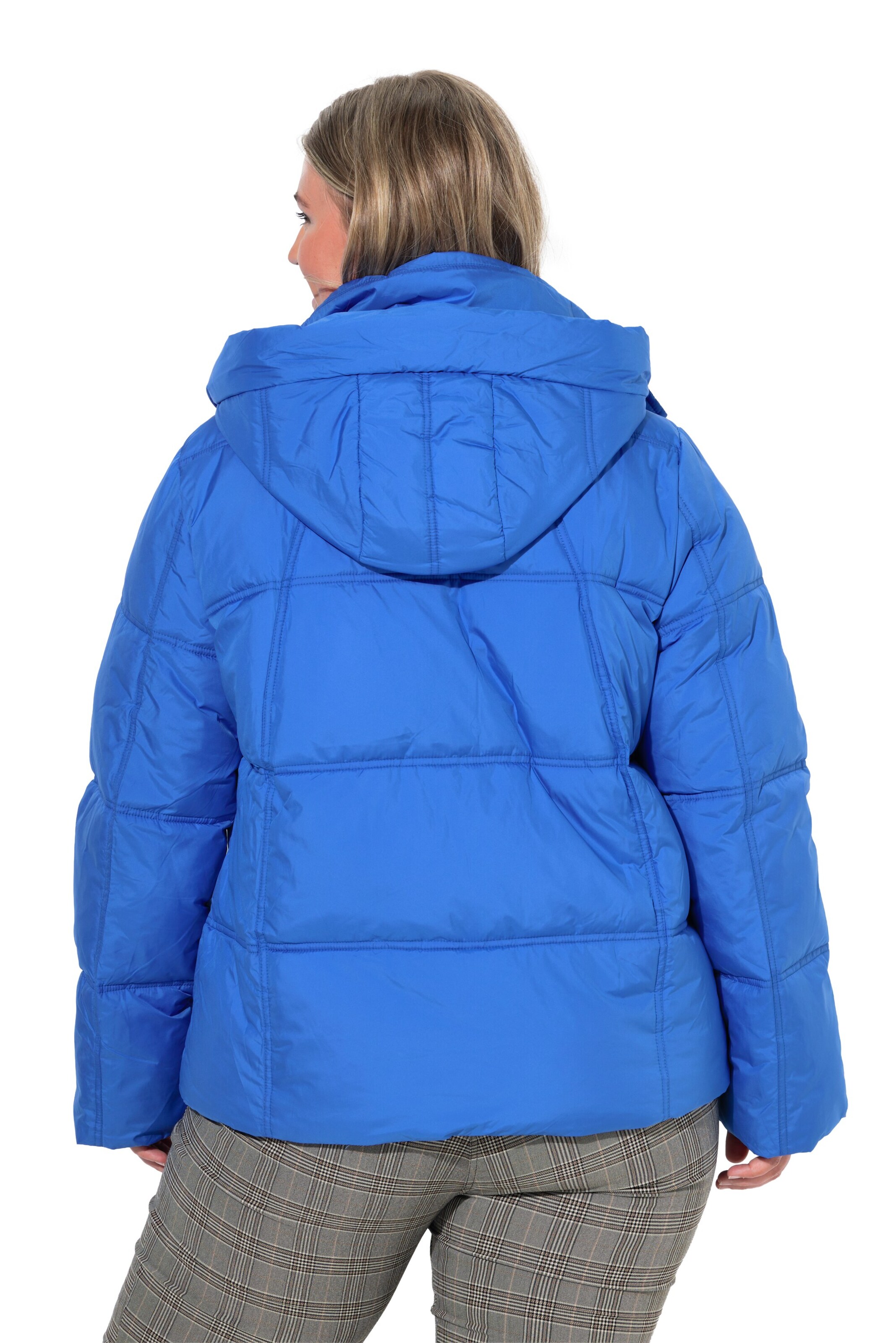 Ulla Popken Winterjas in Blauw