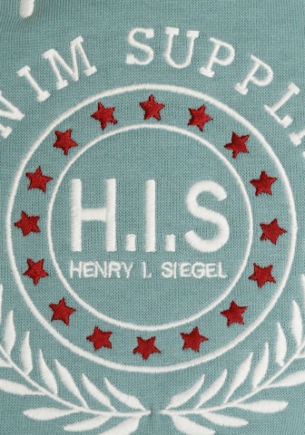 H.I.S Sweatshirt in Grün