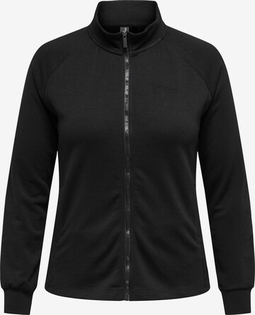 Only Play Curvy Athletic Sweatshirt in Black: front