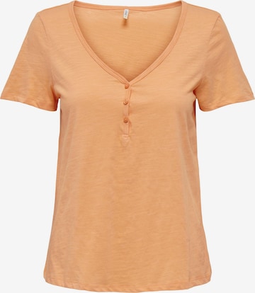 ONLY - Camisa 'BONE' em laranja: frente