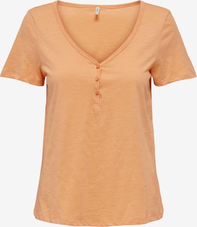 ONLY T-shirt 'BONE' en abricot, Vue avec produit