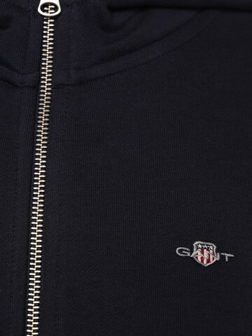 GANT Zip-Up Hoodie in Blue