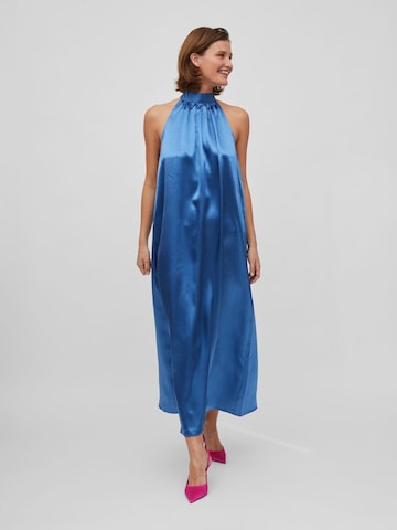 VILA Večerna obleka 'SITTAS' | modra barva: sprednja stran