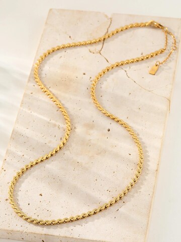 Collana 'Twist Link' di Hey Happiness in oro
