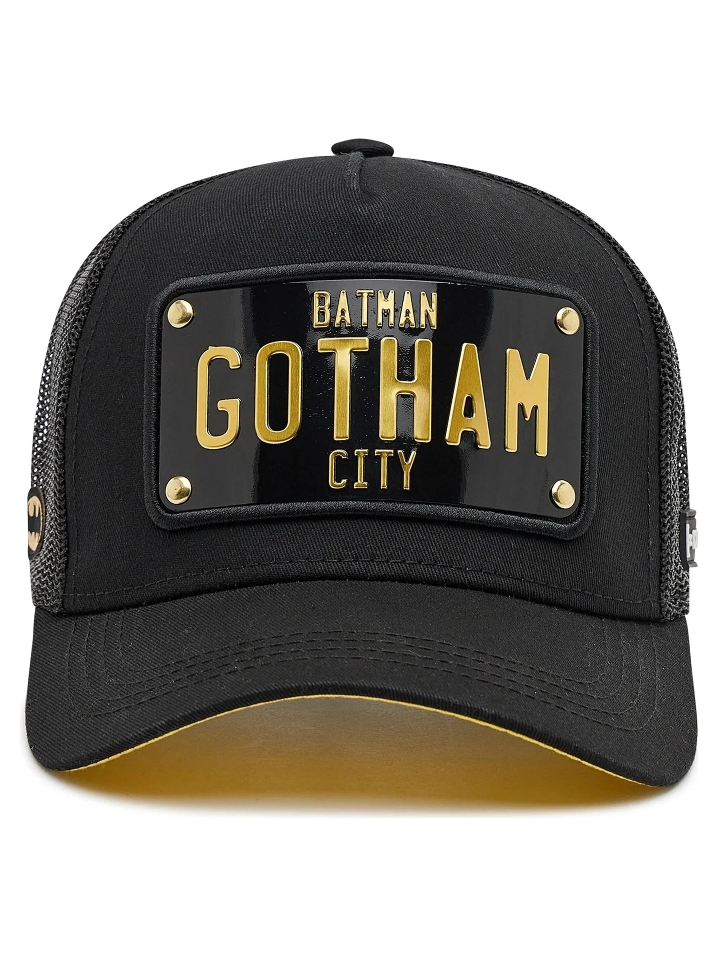 Capslab Cap 'Gorra capslab negra gotham plate trucker cap' in 54-64 in Black, Item view