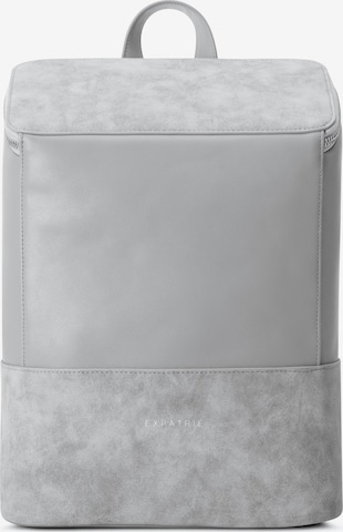 Expatrié - Mochila em cinzento: frente