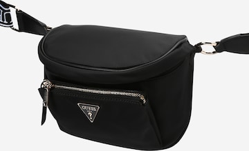GUESS Belt bag 'POWER PLAY' in Black: front