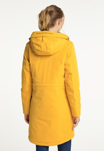Schmuddelwedda Winter Coat in Yellow