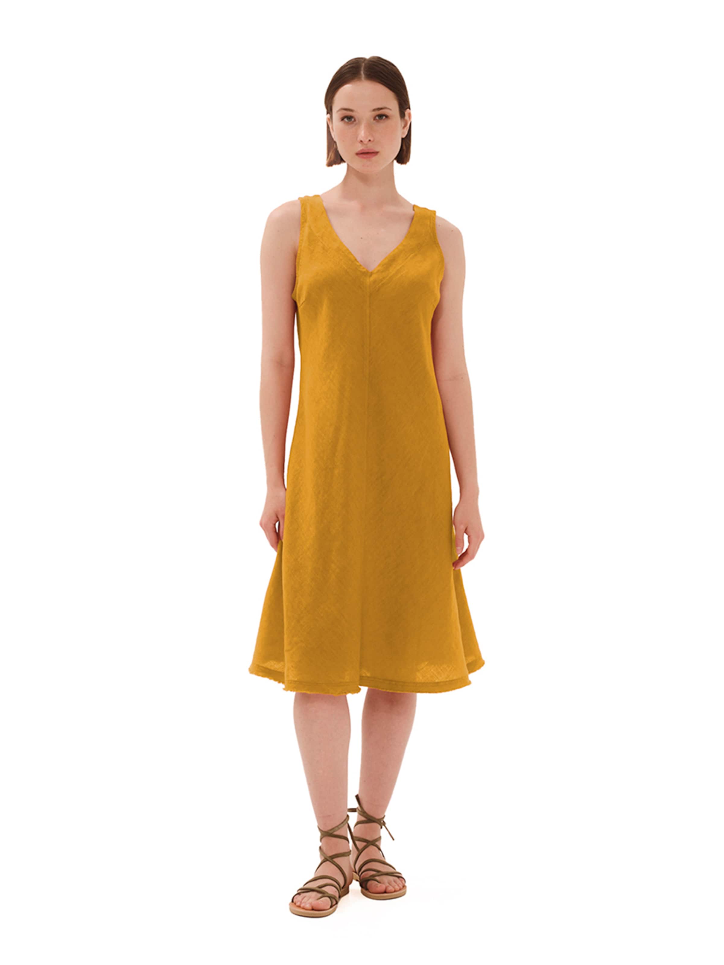 Haris Cotton Sommerkleid 'Haris Cotton'‌‌ in Gelb