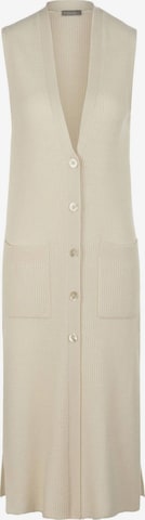 include Gebreide bodywarmer in Beige: voorkant