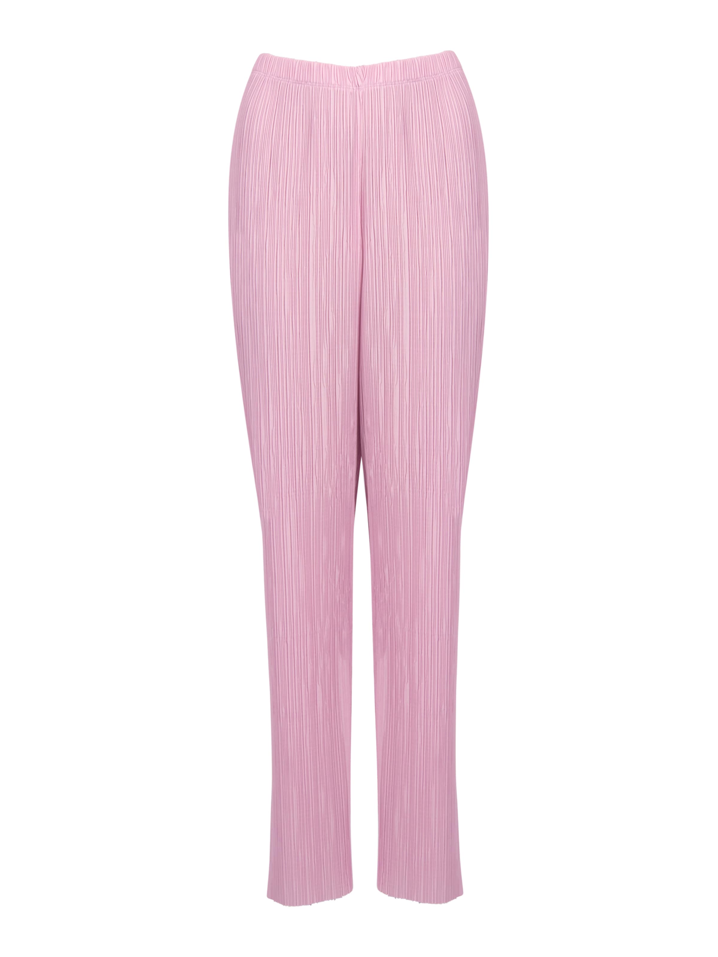 OW Collection regular Παντελόνι 'FIERCE' σε ροζ: μπροστά