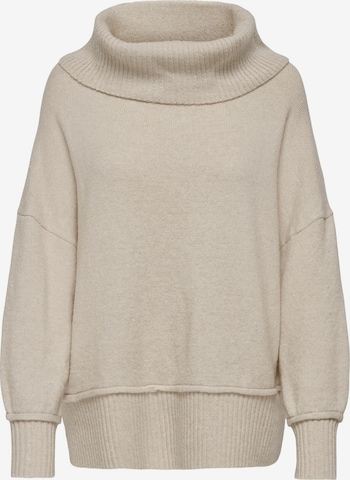 ONLY Sweater 'HAZEL' in Beige: front