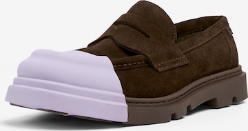 CAMPER Slip-ons 'Junction' in Brown: front