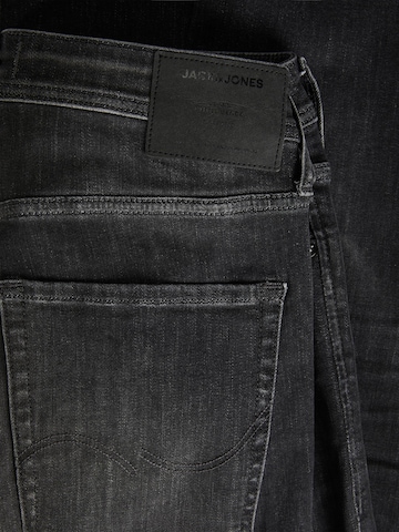 JACK & JONES Slimfit Jeans 'TIM' in Schwarz