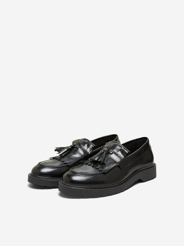 Pantoufle SELECTED en noir