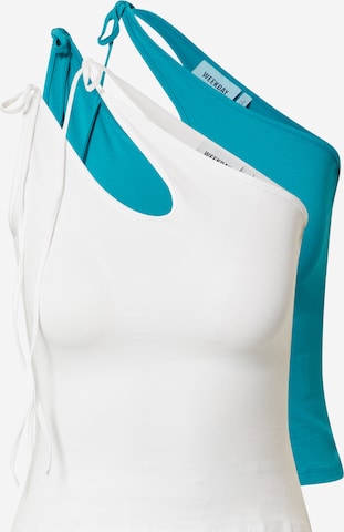 WEEKDAY Top 'Michelle' in Blue: front