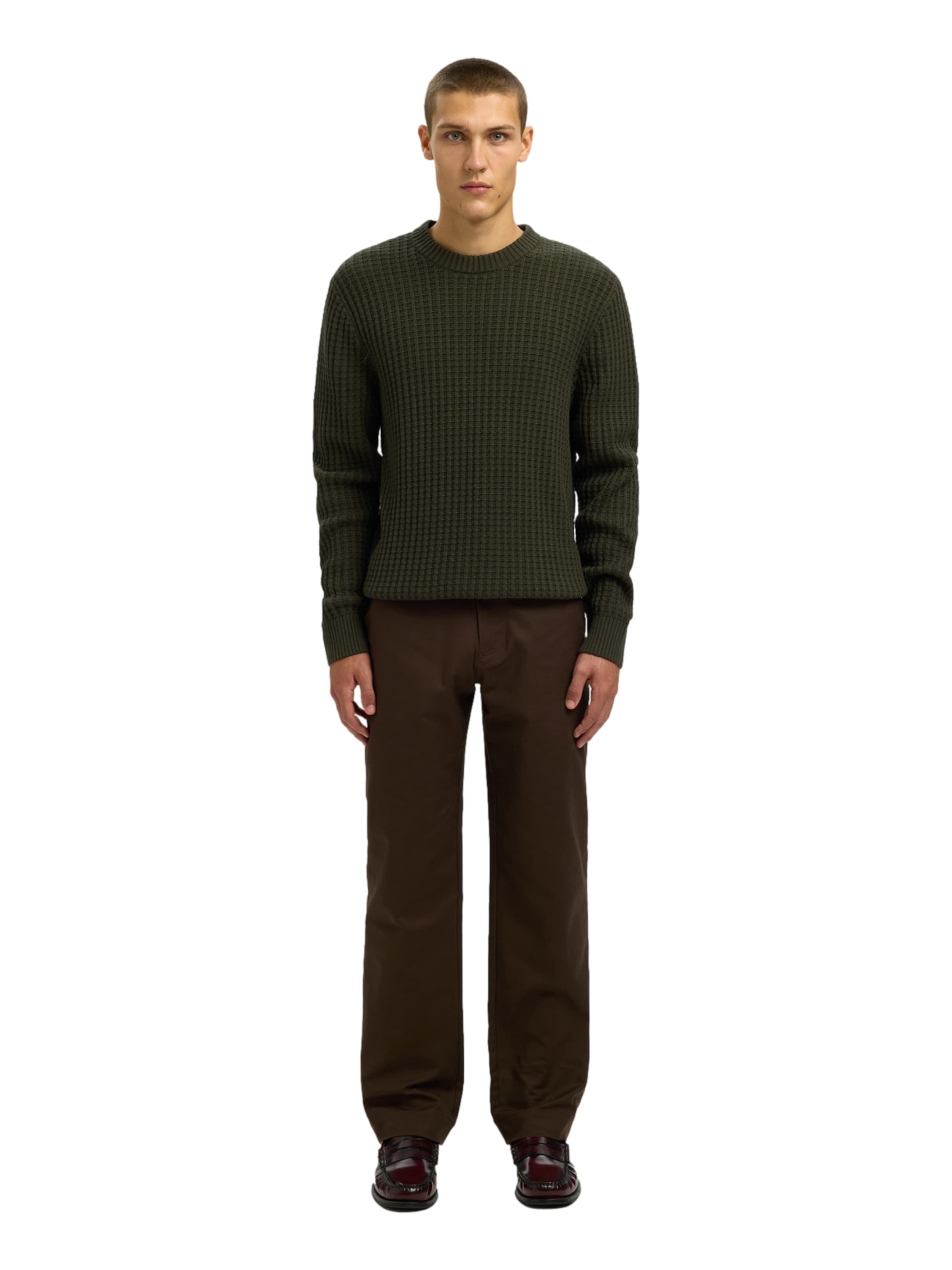 SELECTED Sweater 'SLHTom' in Green