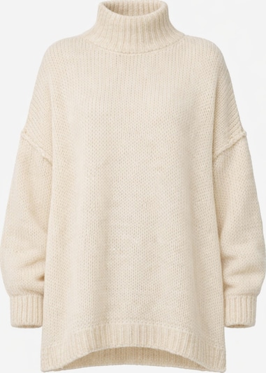 Worldclassca Oversizepullover 'Strickpullover Oversized mit Stehkragen' in S-L in beige, Produktansicht