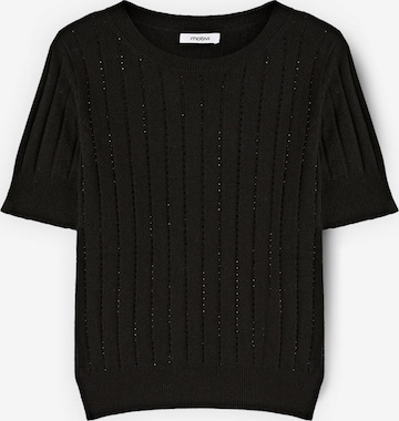 MOTIVI Top in Zwart: voorkant