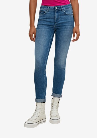 comma casual identity Skinny Jeans in Blau: predná strana