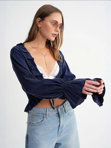 MixRay Blouse in Blauw