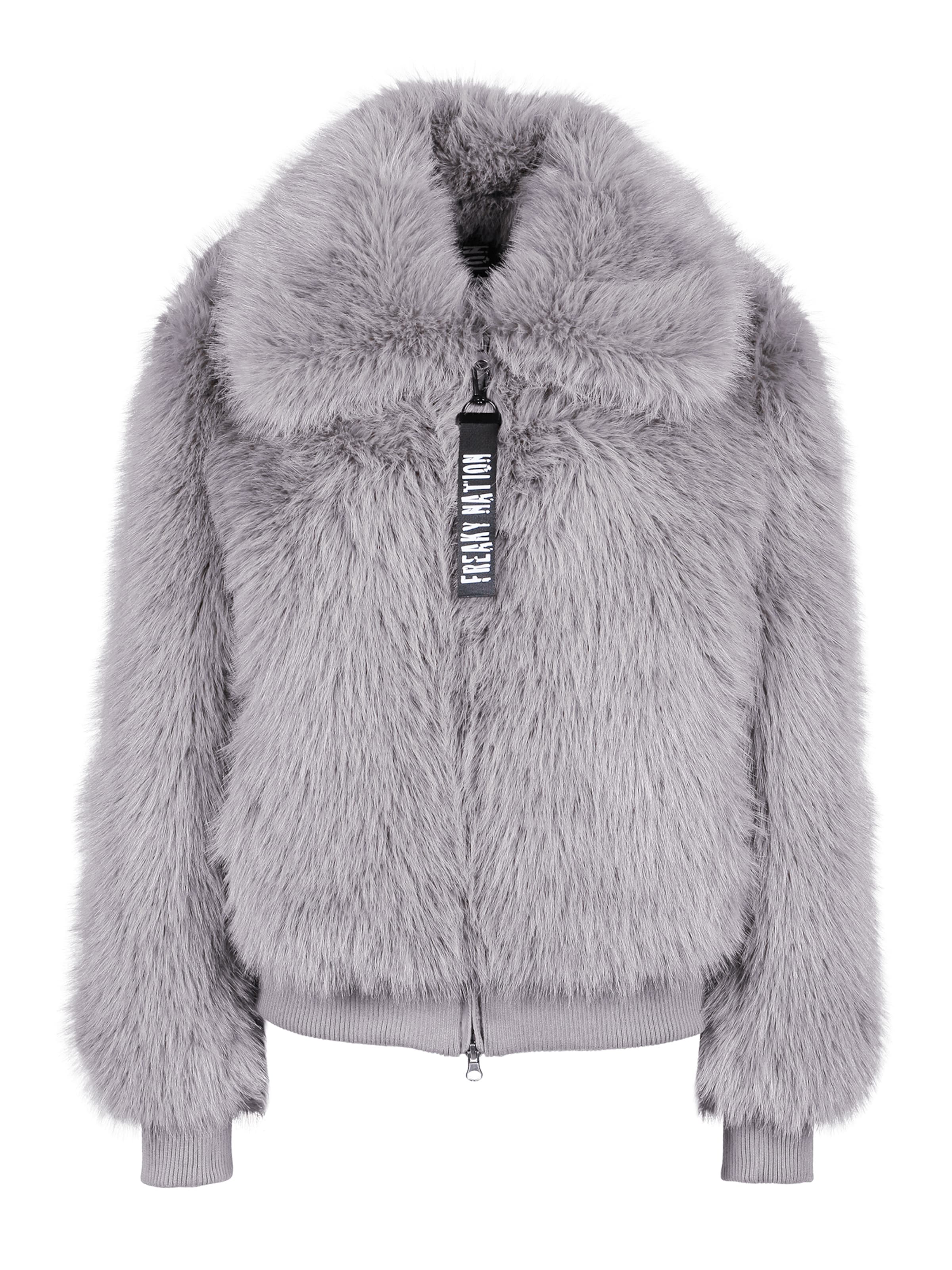 FREAKY NATIONZimska jakna ' Ellinor' - siva boja: prednji dio