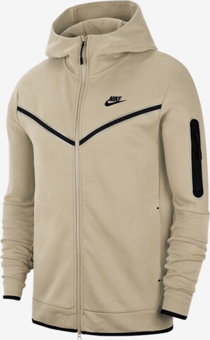 Nike Sportswear Sweatjakke i beige: forside