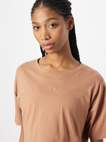 ROXY - Camiseta funcional en marrón