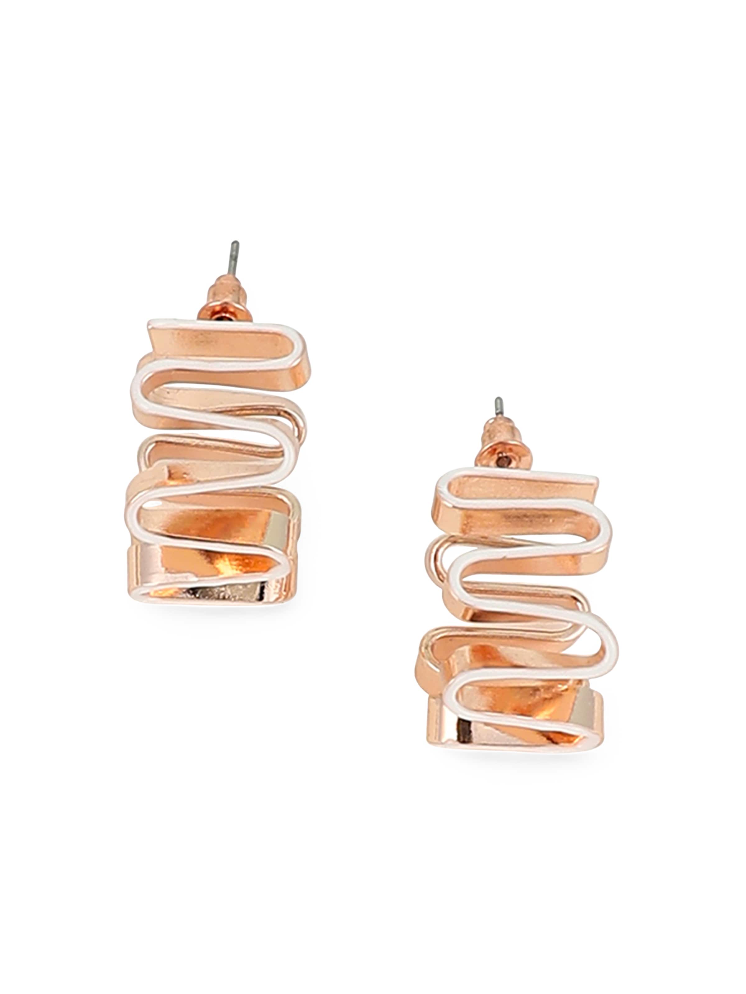 SOHI - Brincos 'Tanvi' em ouro: frente