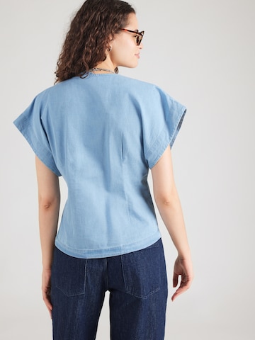 SISTERS POINT - Blusa 'EVELA' en azul