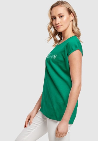 Merchcode Shirt 'Time To Bloom' in Green