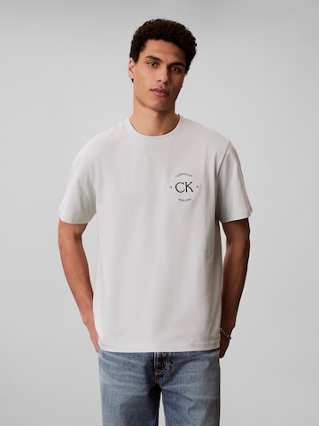 T-Shirt '20S April' Calvin Klein Jeans en beige : devant